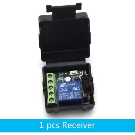 Contrleur de commutateur RF sans fil - K1 - 1 canal - 433MHz - DC 12V - 10A
