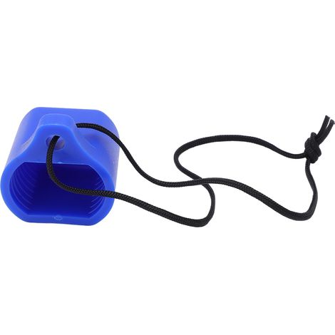 Protection de Valve de Réservoir de Plongée en Silicone Souple - Couverture Bleue Portable pour Bouteille de Plongée (1/5)