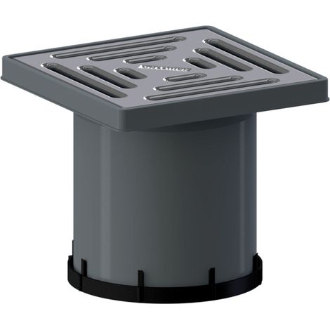 Dallmer Surélévation 150x150mm KE 10, Cadre en plastique (1/2)