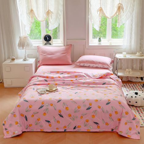 Couette Été - Coton Lavé - 150 x 200 cm - Respirante et Légère - Pour Dormir Frais - 1 Pièce (1/5)