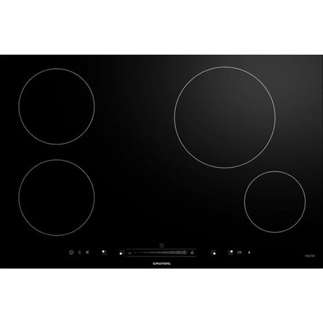 Piano cottura induzione Grundig GIEI824414HF 4 fuochi comandi touch power nero (1/2)