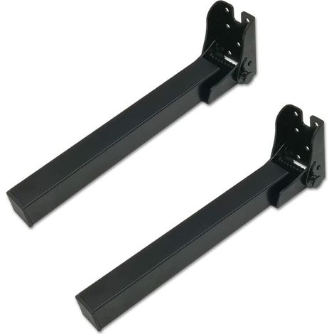 KZQ Getränkehalter aus Edelstahl, Schreibtisch-Getränkehalter, Flaschenhalter, Tisch-Getränkehalter, horizontaler vertikaler Ständer, Klemmbecherhalter (schwarz) (1/4)