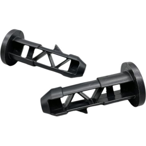 Lot de 6 goupilles de charnière pour couvercle de poubelle à roulettes, en plastique noir, pour poubelle à roulettes extérieure de 240 L (1/5)