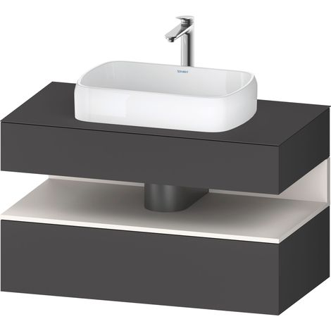 Duravit Collection One Meuble sous-vasque sur console, 1 tiroir,