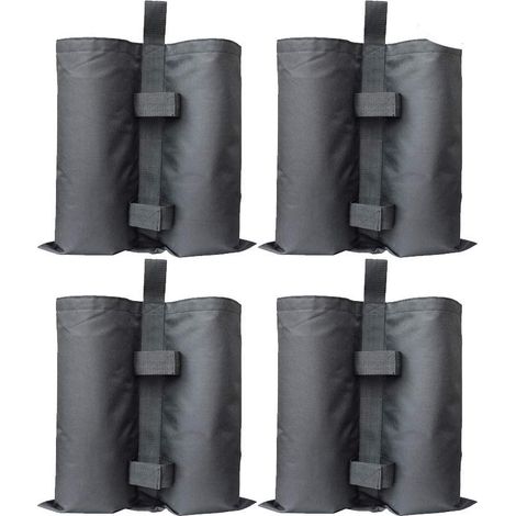 4er-Pack Sandgewichte für Pavillons, strapazierfähig, Industriequalität, strapazierfähig, Beingewichte, Beingewichte, Sonnenschutzzelte, Terrassenschirm (1/5)