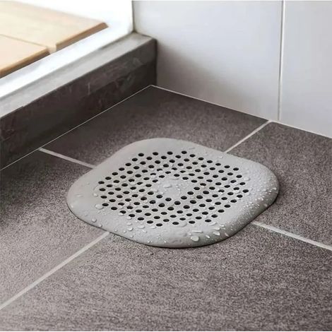Grille Filtre Évacuation Douche Baignoire Évier – Anti Bouchon Universel – Accessoire Bricolage & Jardinage Pratique et Durable (1/4)