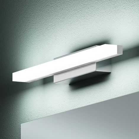 Mai & Mai Lampada da Specchio LED per Bagno, Applique Specchio Luce Bianca Fredda, Luce per Trucco, Illuminazione da Parete, 40cm, 9W, 6000K (1/5)