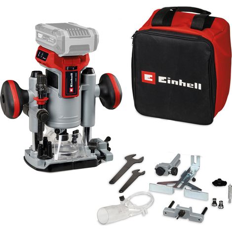 Einhell Professional Défonceuse-affleureuse combinée sans fil TP-RO Set 18 Li BL-Solo PXC (18 V, Brushless, avec accessoires et sac) Livré sans Batterie ni Chargeur (1/5)