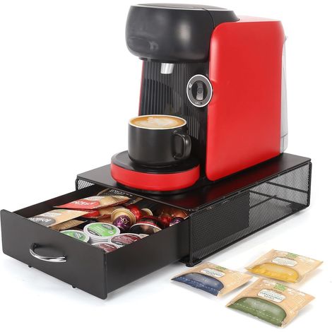 Storage Box with Drawer for Tea and Coffee Capsules (1/5)