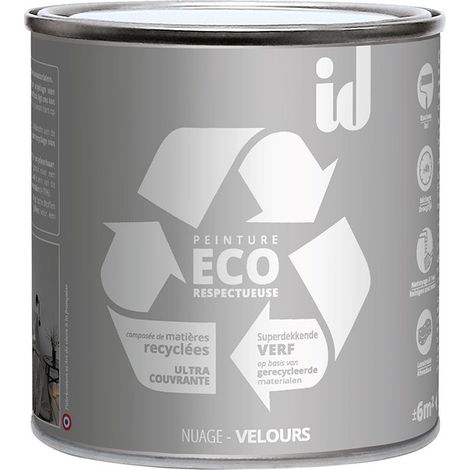 PEINTURE ECO RESPECTUEUSE VELOURS NUAGE 500ML - ID Paris (1/3)