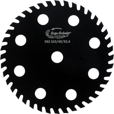Lame 40 dents 255mm ERGO-SCHNITT pour débroussailleuse