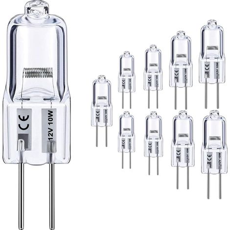 Lampadina - 10W, Illuminazione per armadietti  20 pezzi, Elevata luminosità, Nessun sfarfallio, Lunga durata, Dimmerabile G4, Adatta per lampadari, Illuminazione per esterni (1/4)