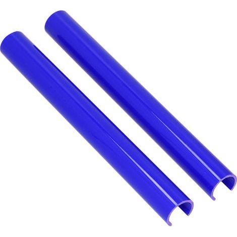 2 M-Style Frontgrillblenden für BMW 7er F01 F02 F03 F04 (2008–2015), Blau, Austauschset (1/5)