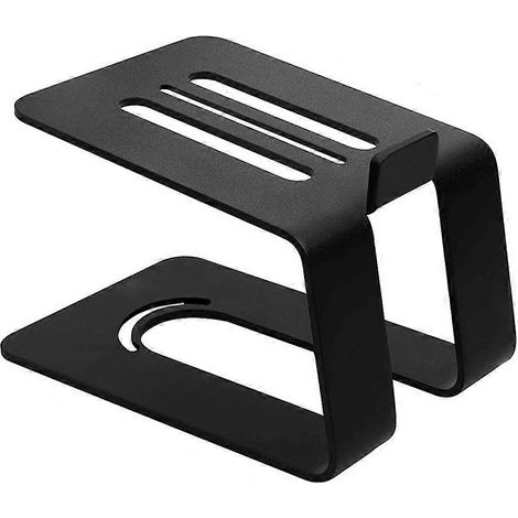 Support de moniteur/enceinte surélevé de 13,5 cm (5,3 pouces) avec angle de vision confortable, fixation robuste et support en métal. (1/5)