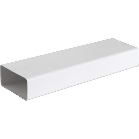 Tubo per sistema di aerazione canalizzata in pvc FIRST 100 cm (sez. 15x7 cm)