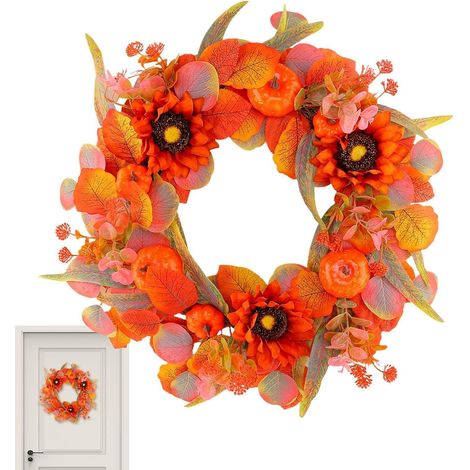 Decorazione murale autunnale artificiale (1/5)