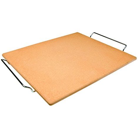 Ibili 784340 - Pietra per pizza ignifuga, rettangolare, 40 x 35 x 1,5 cm (1/4)
