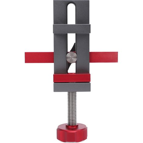 Gabarit de pose pour porte d'armoire en alliage d'aluminium, longueur réglable, outil d'installation de placard ajustable (1/5)