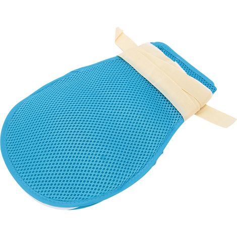 Gants de contention respirants pour personnes âgées, mitaines de protection mains avec contrôle manuel, sécurité anti-griffures, lot de 2, taille unique (1/5)