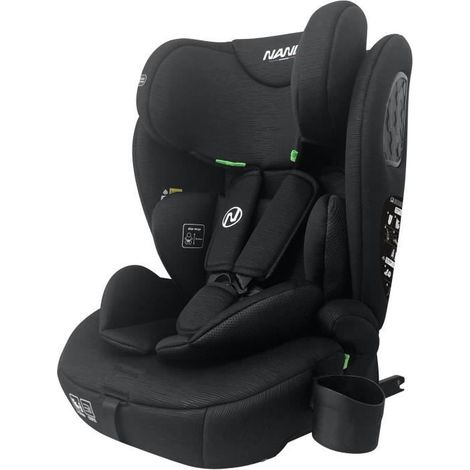 Siège auto isofix pour enfants 15-36 kg – Appuie-tête réglable 12 positions – Installation ISOFIX avec TOP TETHER – Norme R129 i-Size – Nania