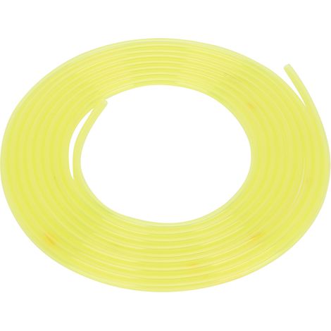 Tuyau d'alimentation jaune de 3 mètres pour carburant, tube d'essence, accessoires pour tondeuse à gazon et débroussailleuse (23,5 mm) (1/5)