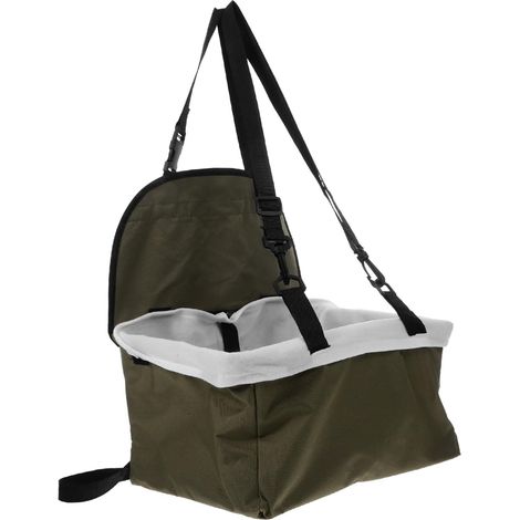 CCYKXAPanier de Voyage pour Chiens et Chats Siège Suspendu avec Coussin Doux et Respirant pour Confort Lors des Voiture (1/5)