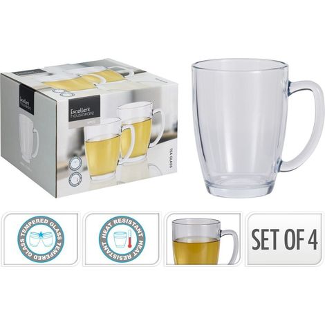 SET 4 JARRAS DE CRISTAL TEMPLADO