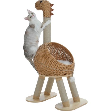 Tiragraffi, design a dinosauro, spazioso appartamento per interni, AMT0315BN, L (1/2)