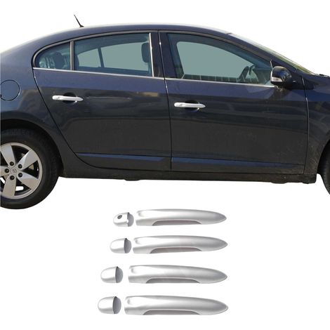 Chrom Türgriff Blende für Renault Fluence 2010-2021 4-Tür Edelstahl 8tlg (1/5)