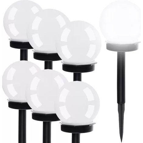 Lampe de jardin solaire / Lampe de jardin - Lot de 6 - AquaForge (1/5)