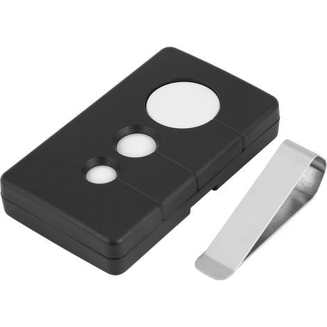 Télécommande de porte de garage, utilisation polyvalente, émetteur de performances stables, télécommande 390 MHz avec 3 boutons pour (1/5)