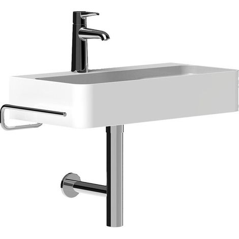 Porte-serviettes VAL chrome, surface de suspension 235 mm LAUFEN