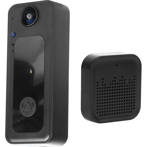 Sonnette connectée sans fil Wi-Fi à faible consommation avec reconnaissance visuelle intelligente pour la sécurité domestique (1/5)
