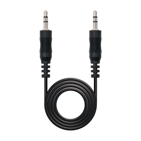 Nanocable - cavo audio stereo jack 3.5/m-jack 3.5/m - nero - 15m