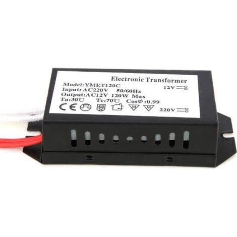 220V to 12V Electronic Transformer Voltage Converter Power Supply Driver (120W) (1/4)