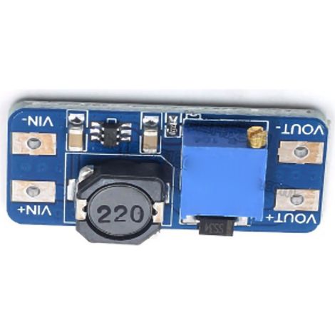 Lot de 5 modules élévateurs réglables carte step-up 2A 2-24V vers 5 9 12-28V composant électronique (1/5)