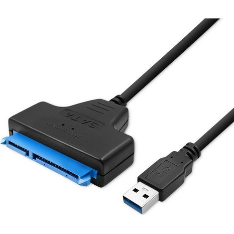 Adaptateur SATA USB 3.0 Qoltec 51855 pour disque dur/SSD 2,5 pouces (1/4)