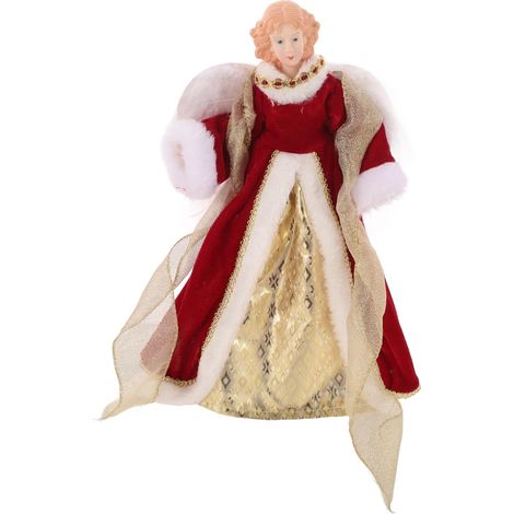 Décoration Ange Noël pour Cimier Sapin Statue Ange Sommet Décoration Intérieure Noël Table (1/5)