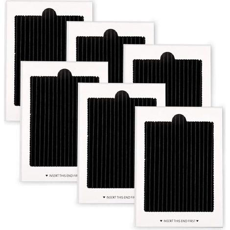 Pack of 6 replacement air filters for Frigidaire and Electrolux Pure Air Ultra refrigerators, odor reduction for EAFCBF, PAULTRA, RAF1150 (1/4)