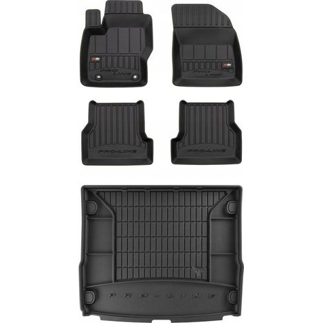 3D SET Fußmatten und Fußmatten Ford Focus Mk2 Kombi 2003-2011 (1/5)