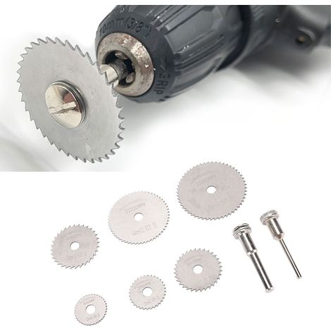 [Jeu de Disques de Coupe pour Outils Rotatifs] [Lot de 45] [HSS / Diamant] [Compatible avec Drill/Grinder] Diamètre 22-50mm, pour Bois/Métal/Plastique/Stone (1/5)