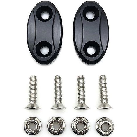 Cache-rétroviseur moto compatible avec S1000RR 2009-2019 et R1 2007-2014 - Noir (1/5)