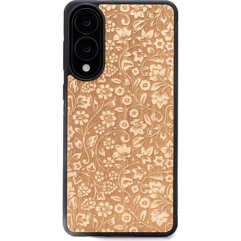 Bewood Holzhülle für Samsung Galaxy S25 Edge WILD FLOWERS ANIEGRE (1/5)
