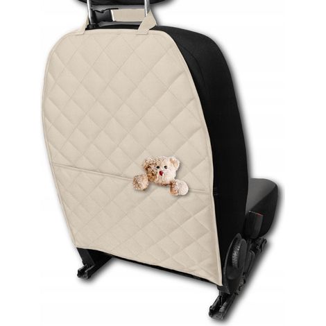 Coprisedile per auto, protezione per sedile, POCKET DIGGER, BEIGE