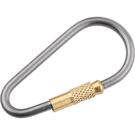 Mousqueton de Randonnée en Alliage Titane avec Verrouillage Sécurisé pour Sac à Dos (1/5)