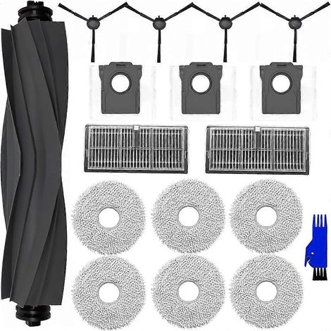 Filtre pour aspirateur brosse pour aspirateur Filtre de brosse pour aspirateur filtre de Accessoire Lot pour L10s Pro Ultra Heat Aspirateur Spare – Main Brosse – Wipes Dust Bags – Filtres (1/5)