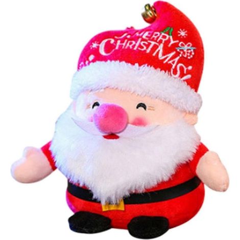 Figurines de Père Noël, figurine de Père Noël debout, décoration de table traditionnelle, poupée de Père Noël pour Noël ou un anniversaire-20cm (1/5)