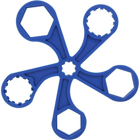 Outils de réparation de clé de vélo pour VTT vélo Fourche Professionnel Nylon 5 tête Fourche VTT Outil de vélo Fourche épaule-2pc