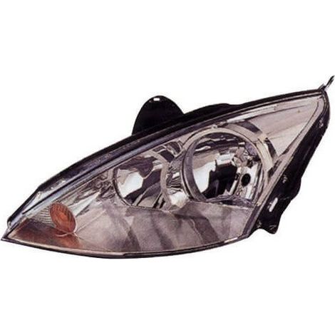 Phare avant gauche chromé H1/H7 Ford Focus 1 phase 2 2001-2004