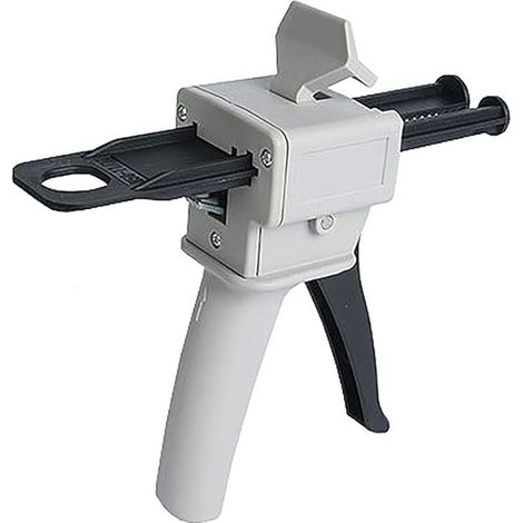SHINING HOUSEPistolet époxy distribué 50 ml, poignée de pistolet à colle époxy AB pour mélanger la colle, rapport 1:1 et 2:1 (pistolet) (1/5)